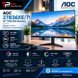 AOC 27B36XE/71 27" FHD IPS Monitor